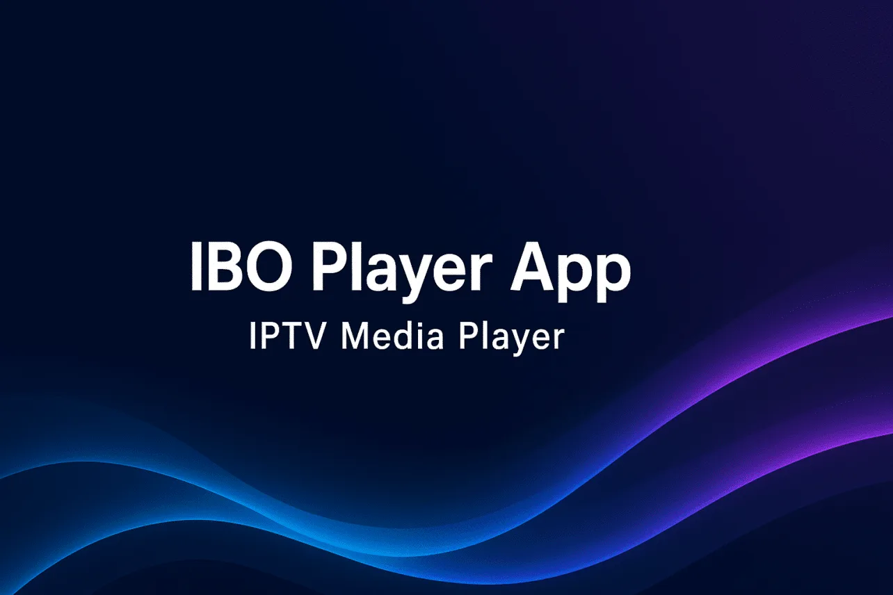 IBO Player aplicacion IPTV interfaz principal